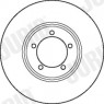 Jurid 561350J-1 - Brake Disc (Front)