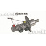Metelli 05-0379 - Brake Master Cylinder