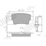 Jurid 573166J - Brake Pad Set (Rear)