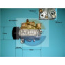 Auto Air 14-9721P - Compressor (A/C)
