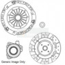 Teckmarx TMKCS00462 - Clutch Kit (+CSC)