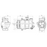 AVA VNAK341 - Compressor (A/C)