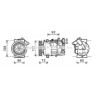 AVA RTK489 - Compressor (A/C)