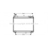 AVA TO2233 - Radiator