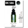 Shaftec BK586 - CV Boot Kit (Front Inner Right Hand)