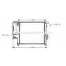 AVA BW2124 - Radiator