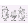 AVA BW3560H - Oil Cooler