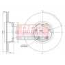 PPF DS6028 - Brake Disc (Front)