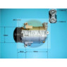 Auto Air 14-9711P - Compressor (A/C)