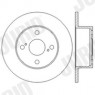 Jurid 562598J-1 - Brake Disc (Rear)