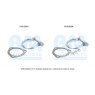 BM Catalysts FK91925 - Fitting Kit-Catalyst (Front)