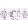 AVA FDAK637 - Compressor (A/C)