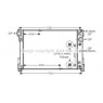 AVA MSA2546 - Radiator