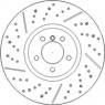 PPF DS7613 - Brake Disc (Front)
