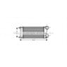 AVA PEA4332 - Intercooler