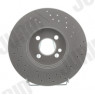Jurid 562745JC - Brake Disc (Front)