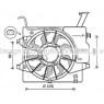 AVA KA7536 - Cooling Fan