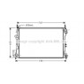 AVA OL2339 - Radiator