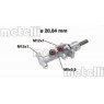 Metelli 05-0768 - Brake Master Cylinder