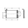 AVA SAA5007D - Condenser (A/C)