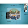 Auto Air 14-7482P - Compressor (A/C)